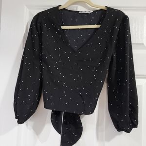 Lush Tie Back Cropped Top